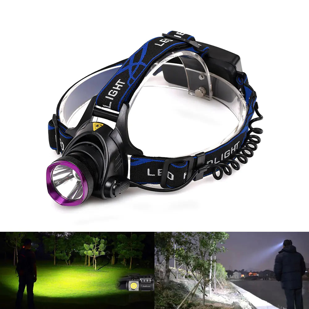 LED Flashlight, Vande T6 Adjustable Headlamp H421