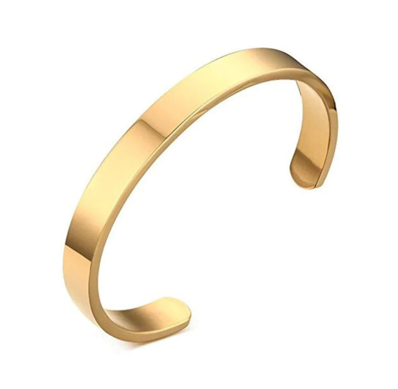 C-Shaped Bracelet Couple Bangle