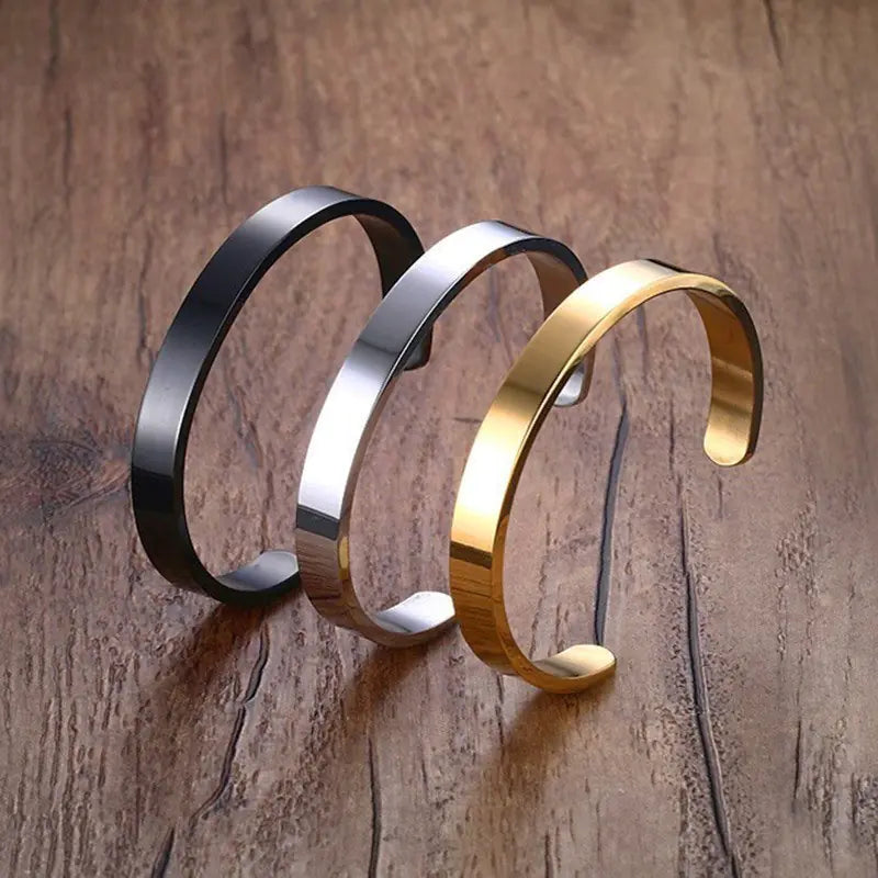 C-Shaped Bracelet Couple Bangle