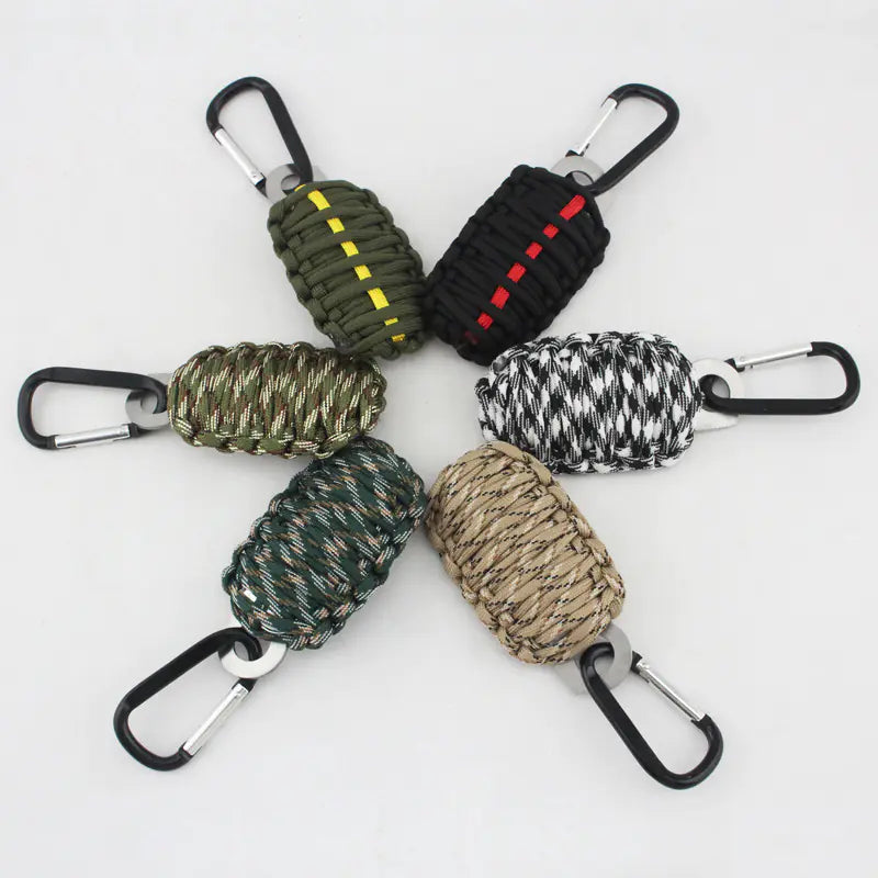Multifunctional Paracord Tool Kit for Outdoor Survival