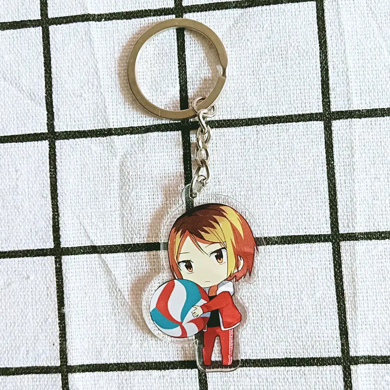 Acrylic Keychain Volleyball Anime Double-Sided Custom