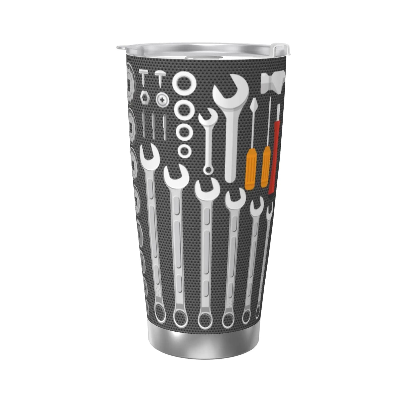 Mechanic Gifts for Men Tool Novelty Tumbler 20oz Dad Cups Fathers Day Coffee Thermos Gifts for Husband Dad Son