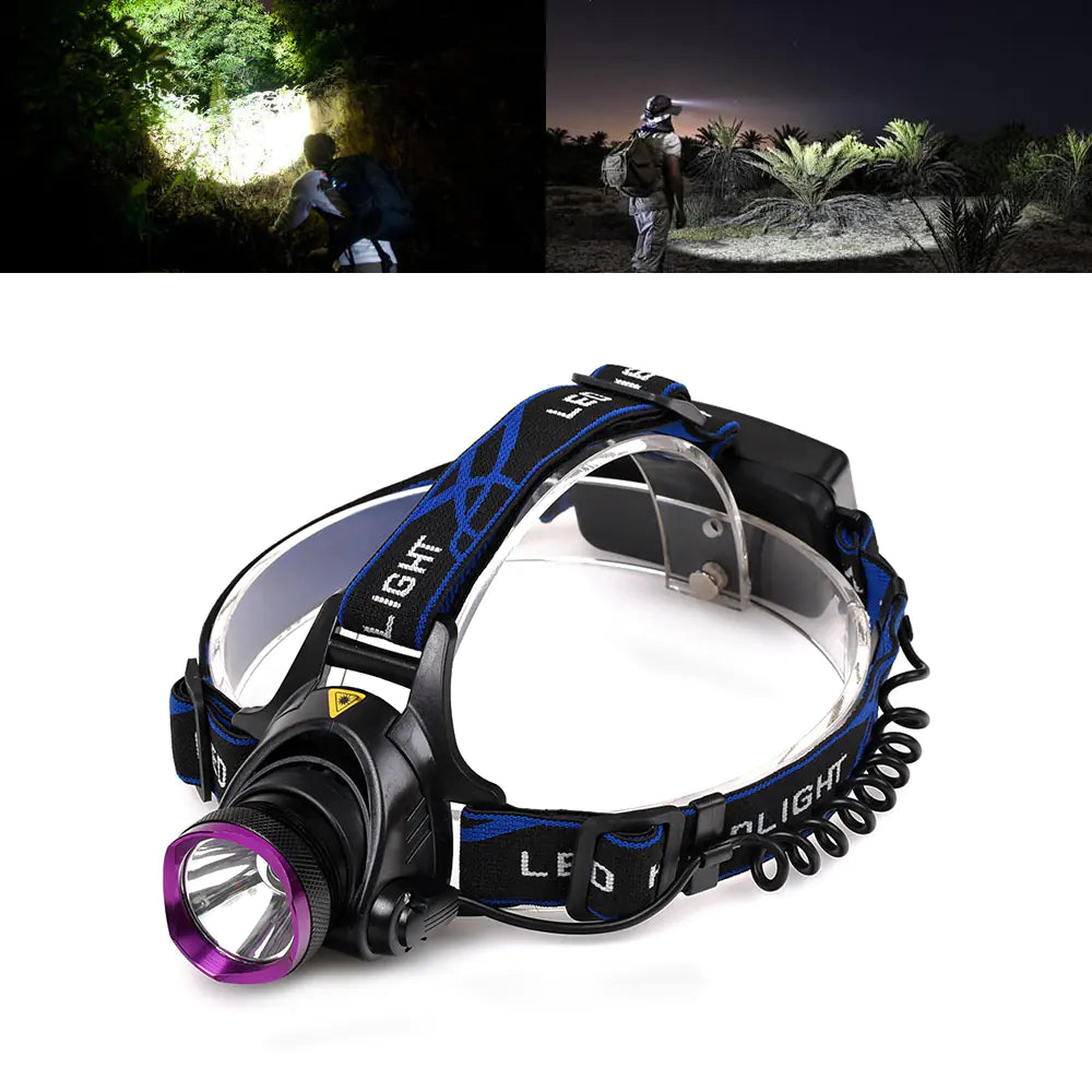 LED Flashlight, Vande T6 Adjustable Headlamp H421