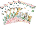 40PCS Wildlife Napkins Safari Baby Shower Decorations Disposable Baby Shower Napkins for Girls Birthday Jungle Themed Baby Shower Safari Themed Baby Shower