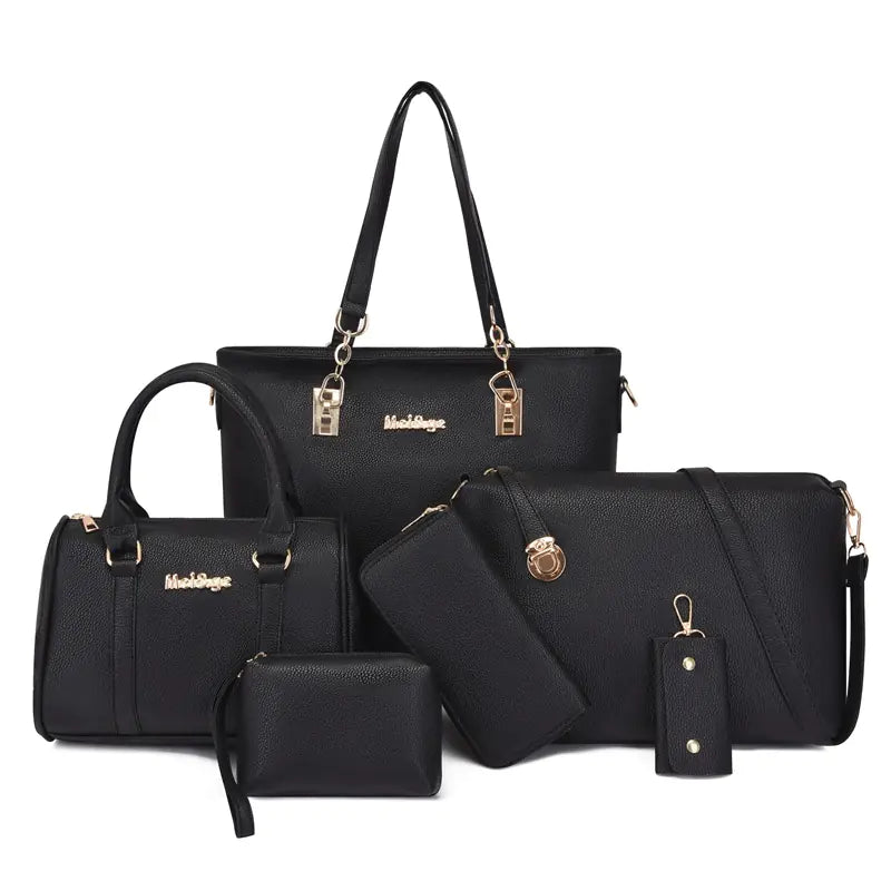 Matching Mother-Daughter One-Shoulder Handbags