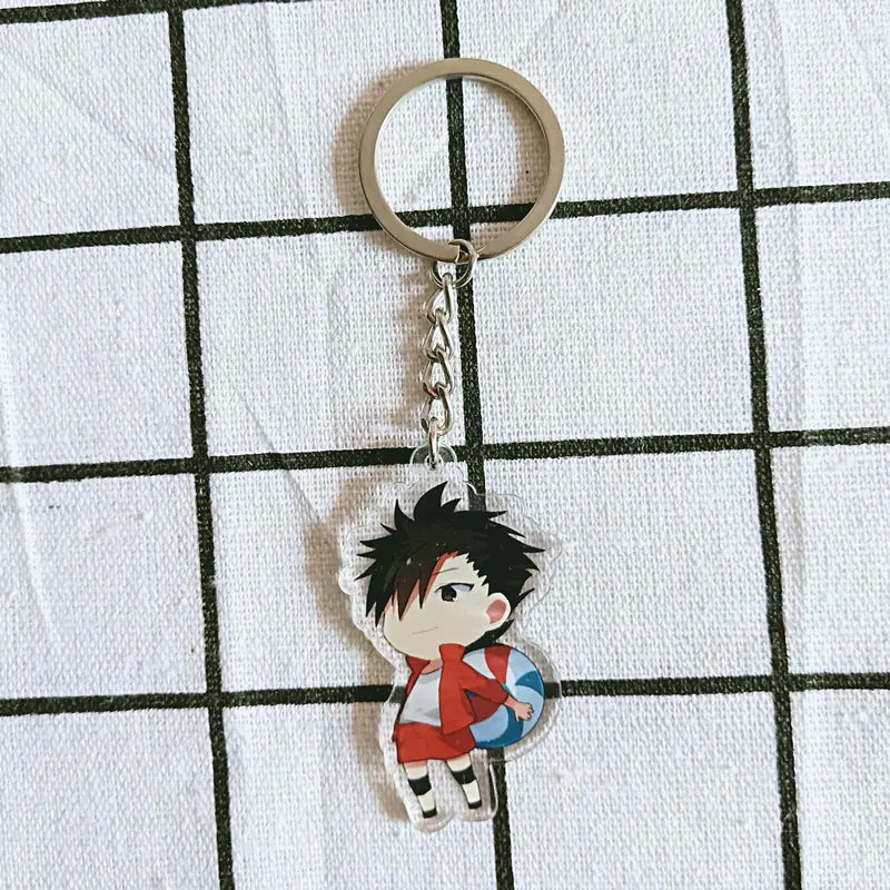 Acrylic Keychain Volleyball Anime Double-Sided Custom