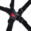 Durable Child Pram Seat 5 Point Harness Baby Stroller Safety Belt Baby Stroller Safety Strap Car Baby Seat Kids Dining Chair Pushchair for Baby Stroller