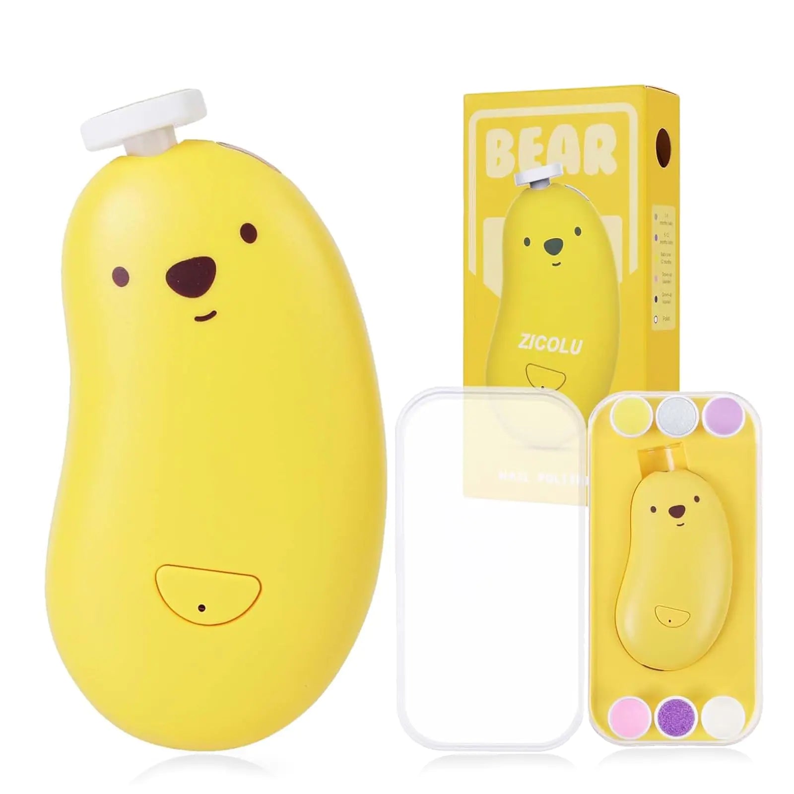 Hranio Baby Nail Clippers Baby Nail Trimmer Electric Nail File Baby Nail File Electric Nail Clipper Electric Baby Nail Trimmer Baby Nail Kit Toddler Nail Clipper Kids Nail Clippers Baby Essentials