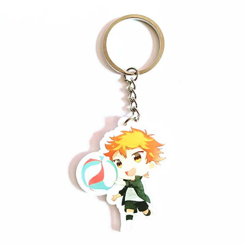 Acrylic Keychain Volleyball Anime Double-Sided Custom