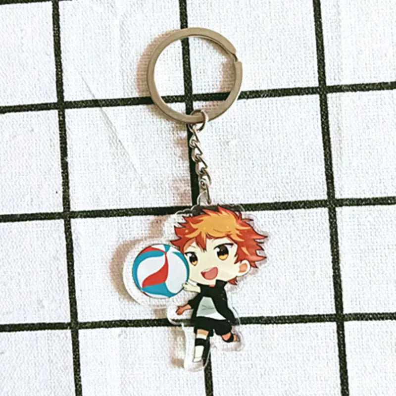 Acrylic Keychain Volleyball Anime Double-Sided Custom