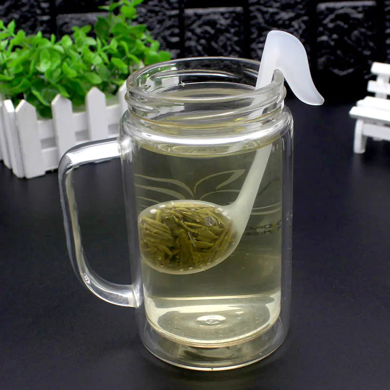 Musical Note Tea Spoon and Silicone Tea Infuser Set