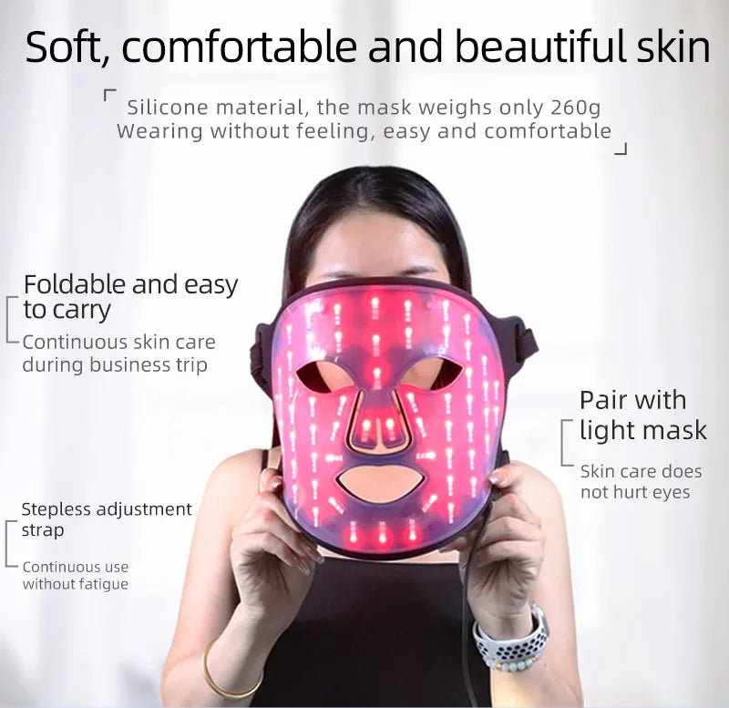 LED Silicone Mask