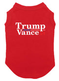 Trump Vance 24 - MAGA 2024 Dog Shirt (Red 3X-Large)