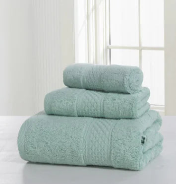 Cotton Spa Robe and Thick Skin-Friendly Towels