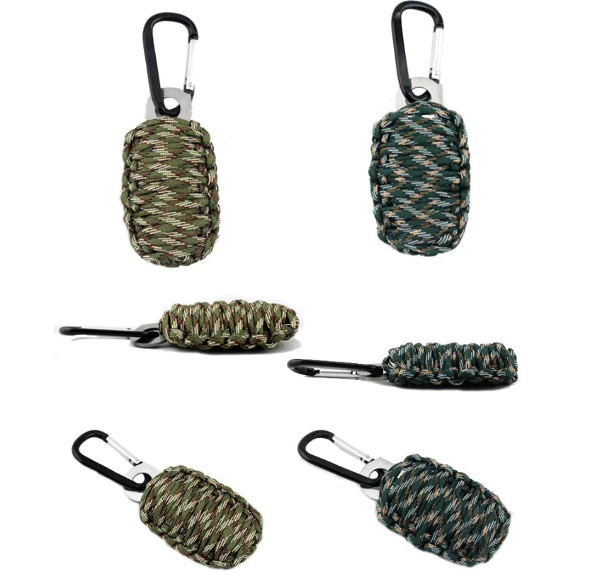 Multifunctional Paracord Tool Kit for Outdoor Survival