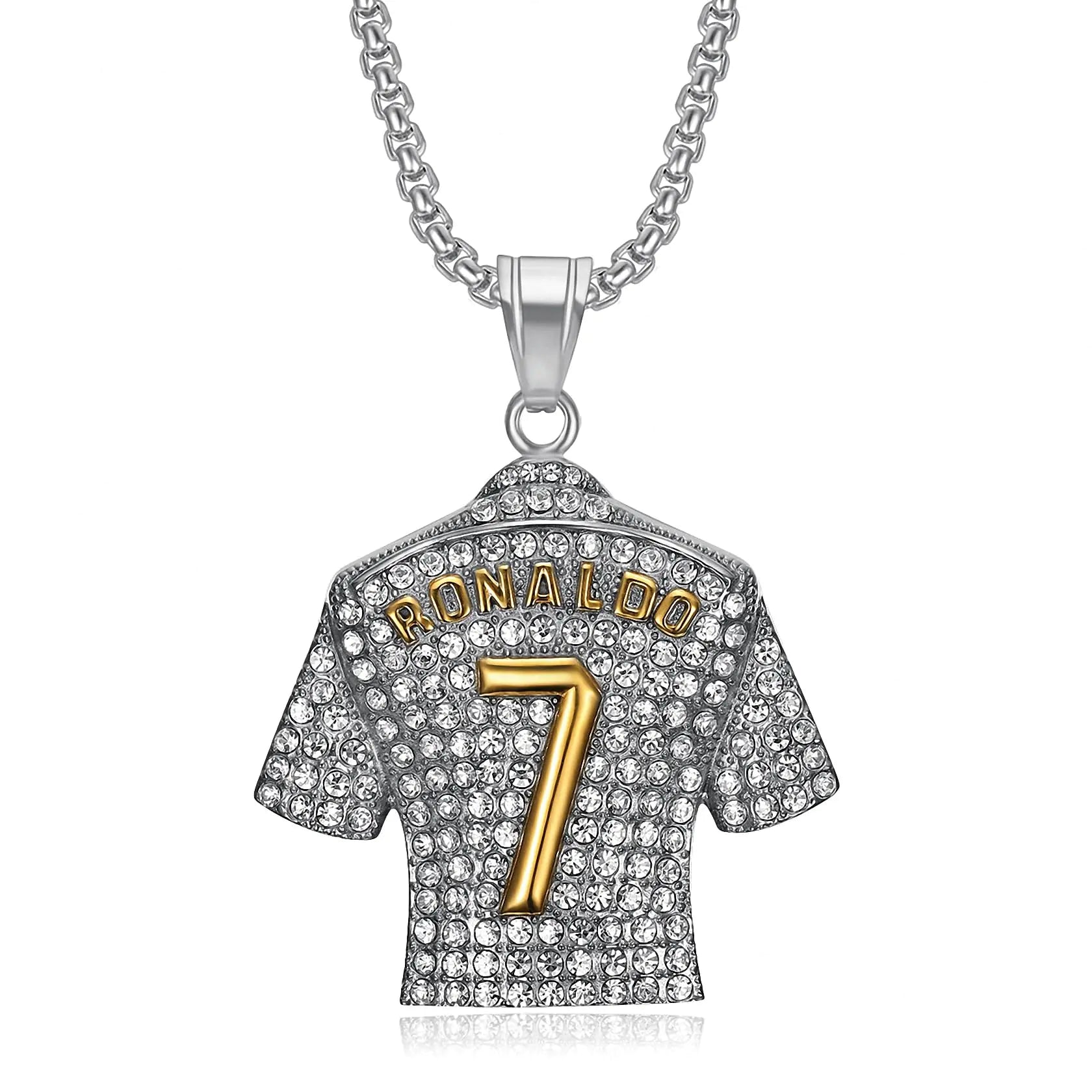 Kalapure Number 7 Soccer Jersey Necklace for Boys No.7 Soccer Jersey Ball Necklace for Mens No.7 Jersey Soccer Necklaces for Football Fans