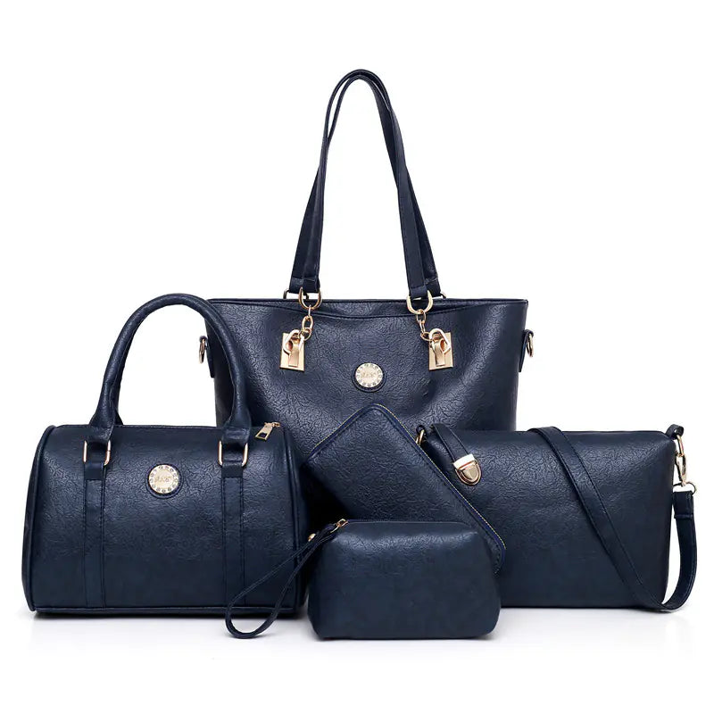 Matching Mother-Daughter One-Shoulder Handbags