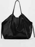Silk Satin Shoulder Tote Bag