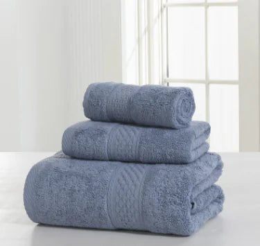Cotton Spa Robe and Thick Skin-Friendly Towels