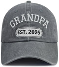 Grandpa Birthday Gifts Baseball Cap Funny Embroidered Grandpa Hat 2025 Retirement Great Grandpa Gifts for Grampy Father Dad Papa Pop Pop Friends