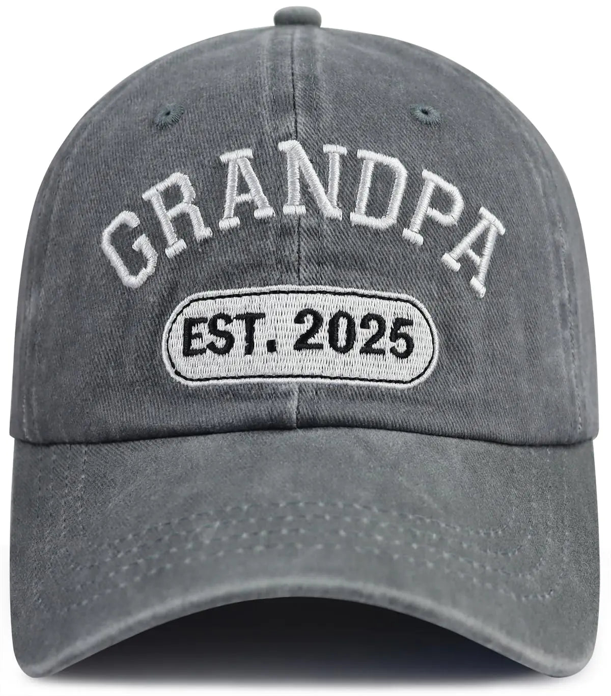 Grandpa Birthday Gifts Baseball Cap Funny Embroidered Grandpa Hat 2025 Retirement Great Grandpa Gifts for Grampy Father Dad Papa Pop Pop Friends