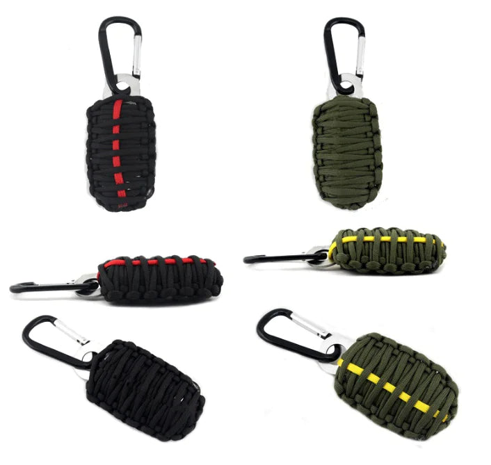 Multifunctional Paracord Tool Kit for Outdoor Survival