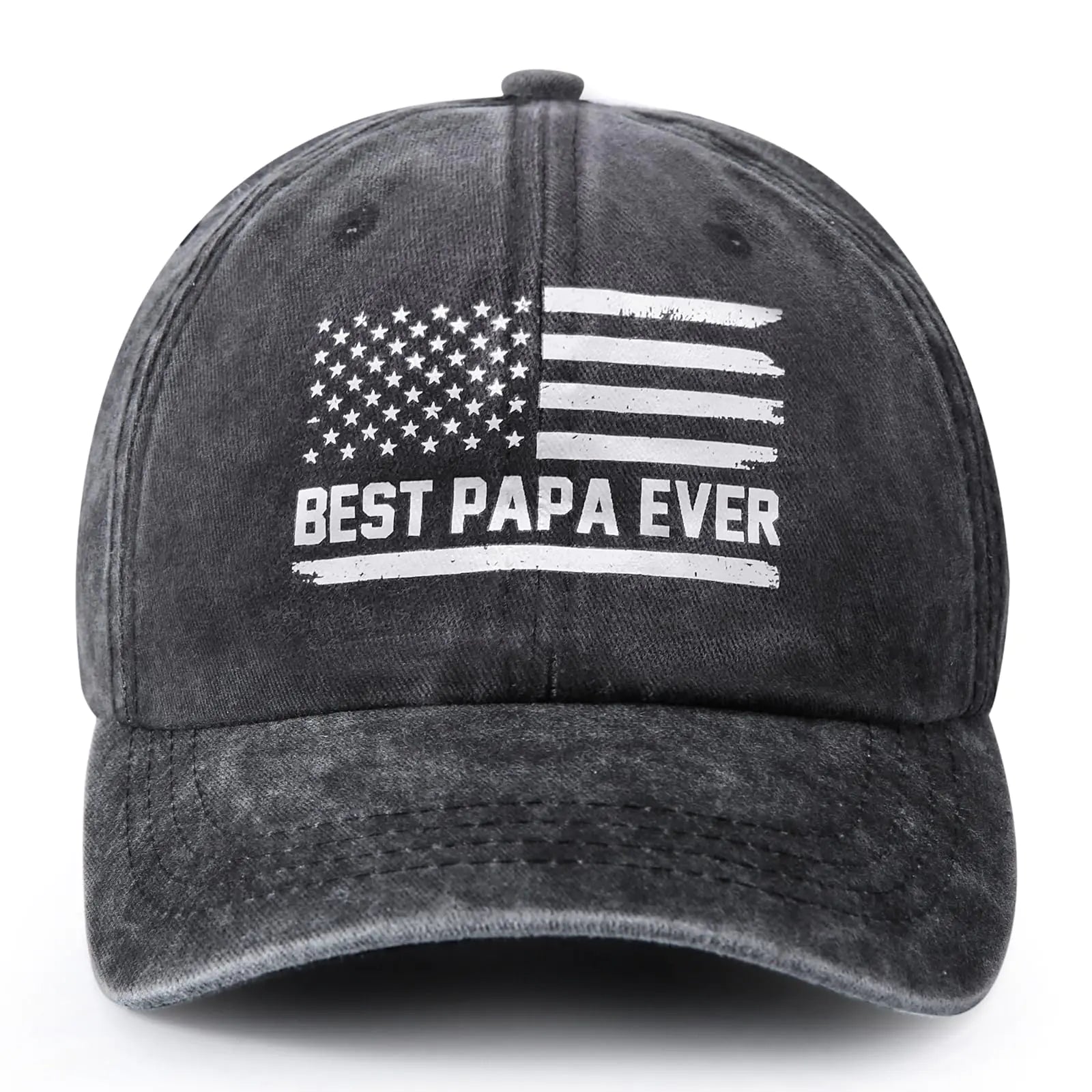 Papa Gifts Papa Hat Grandpa Birthday Gifts for Papa Funny Fathers Day Grandparents Day Gifts for Papa Grandpa Dad from Daughter Son Grandkids Granddaughter Unique Adjustable Baseball Cap Grey