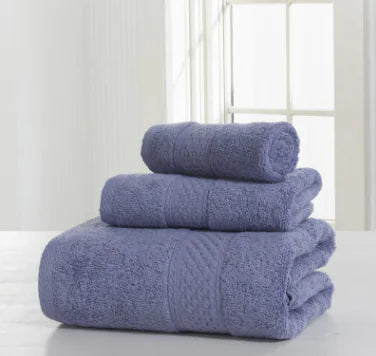 Cotton Spa Robe and Thick Skin-Friendly Towels