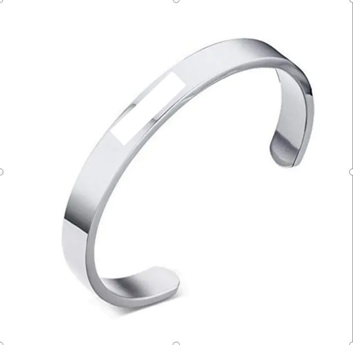 C-Shaped Bracelet Couple Bangle