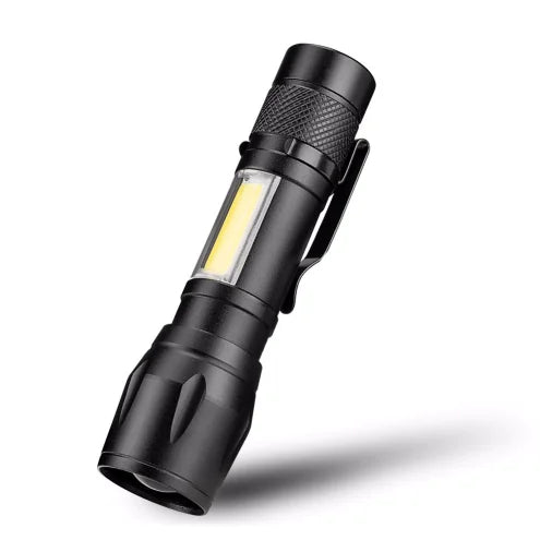 Mini Portable COB LED Flashlight with Aluminum Alloy