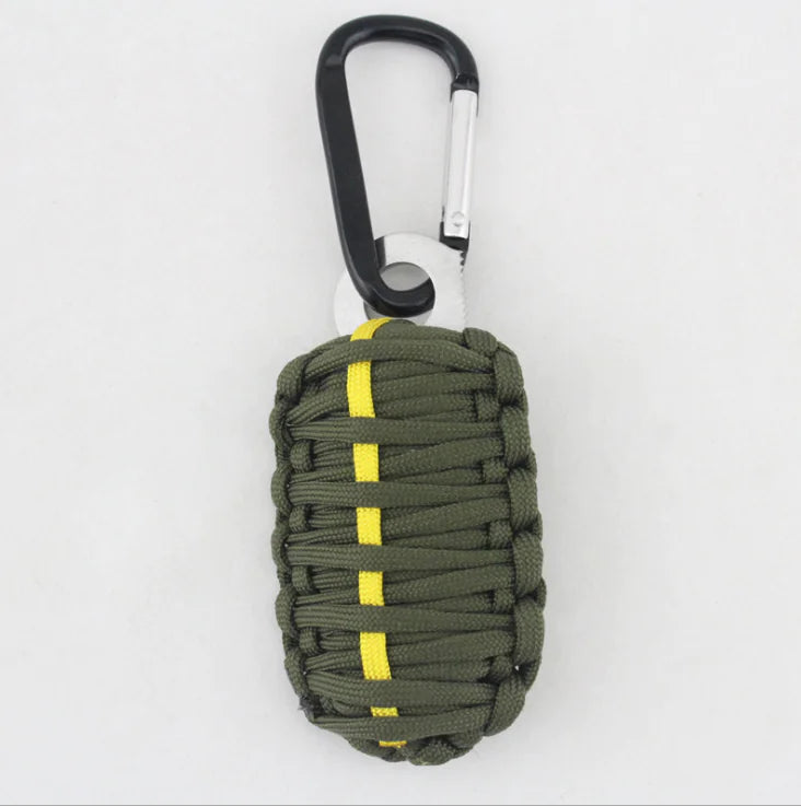 Multifunctional Paracord Tool Kit for Outdoor Survival