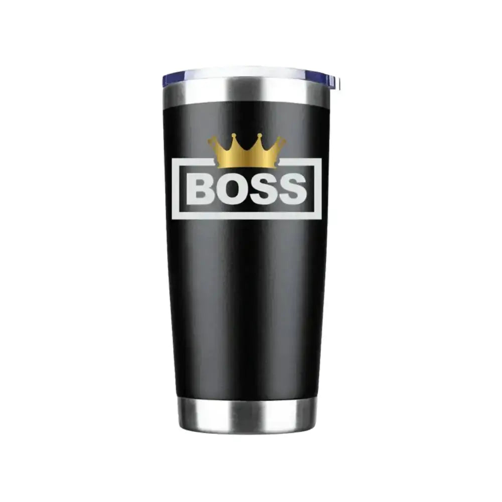 Boss Crown 20oz Insulated Vacuum Sealed Tumbler