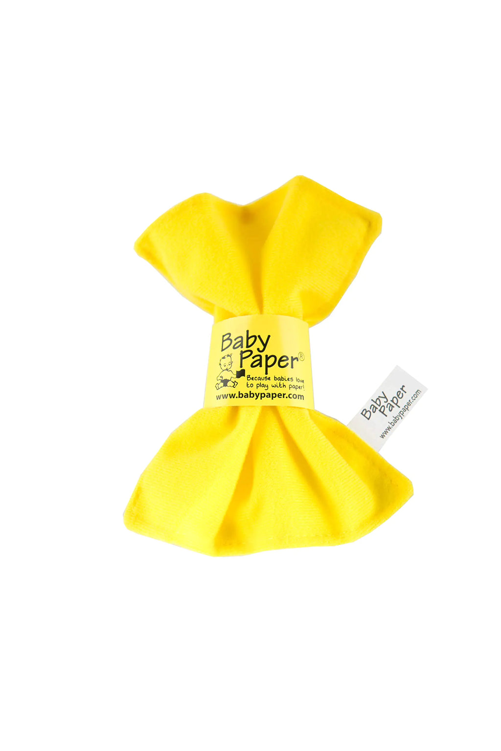 Baby Paper Crinkly Baby Toy (Yellow)