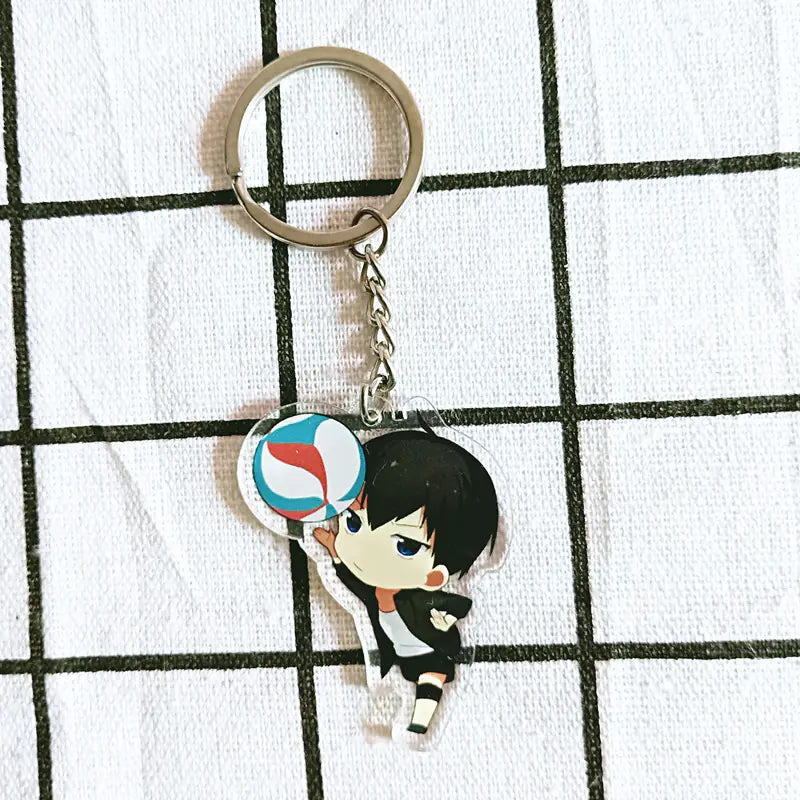 Acrylic Keychain Volleyball Anime Double-Sided Custom